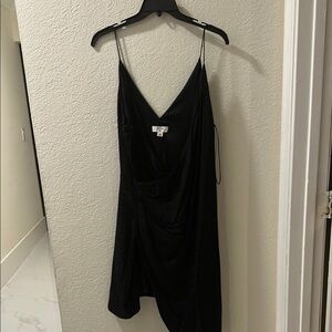 Elegant Black Slip Dress